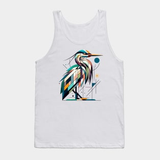 Geometric Heron Tank Top